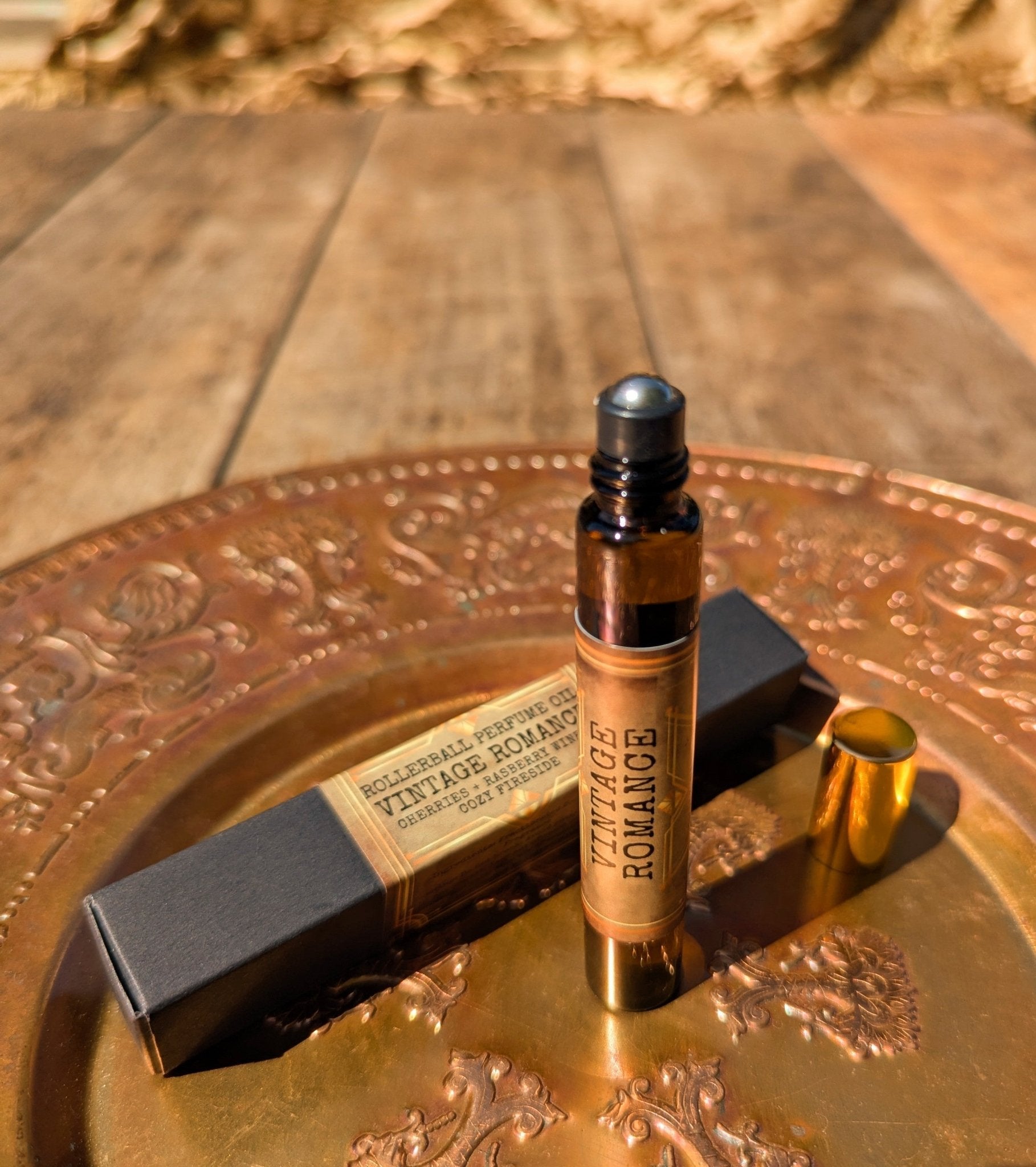 Vintage Perfume Oil Rollerball – Old Hollywood Inspired Travel Fragrance